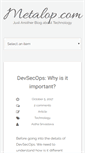 Mobile Screenshot of metalop.com